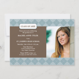 Raute Preppy Foto Abschluss Ankündigung