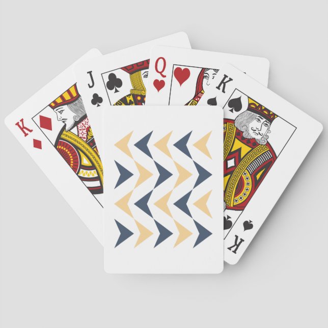 Raute Spielkarten (Rückseite)