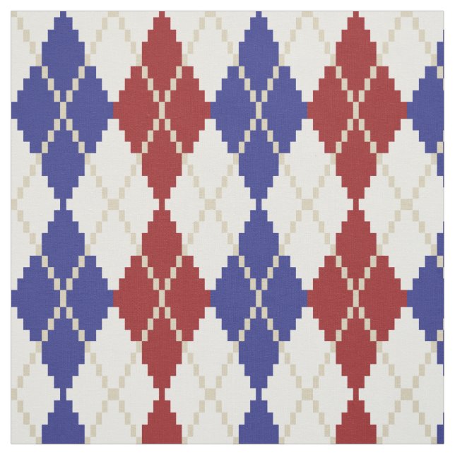 Raute Stoff (Muster)