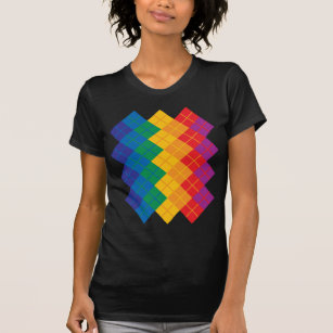 Rauten-Farbspektrum T-Shirt