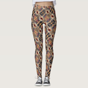 Rauten-heißes Yoga Leggings