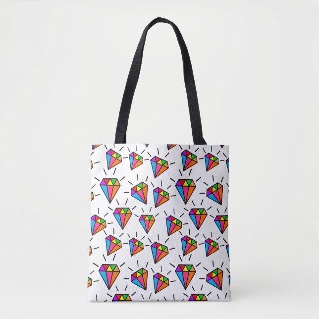 Rautenmuster Tasche (Vorderseite)