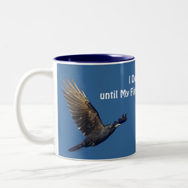 Ravages dans la Mug d'amoureux de la faune en vol (Gauche)