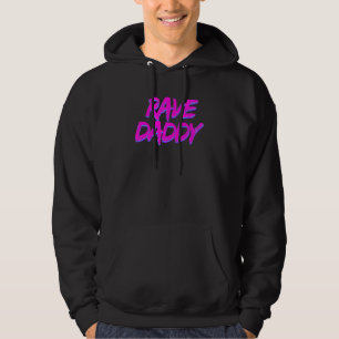Rave Daddy Techno Rave Festival Party EDM Tanz Ba Hoodie