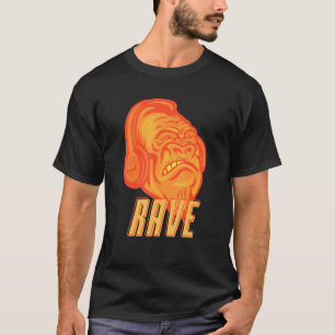 Rave Gorilla Edm Festival Rave Dubstep T-Shirt