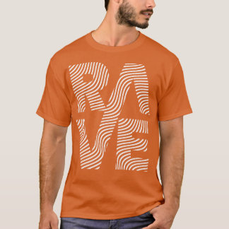 Rave Lines Design T-Shirt