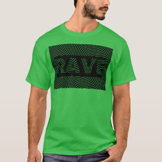 Rave-Liniendesign 1 T-Shirt