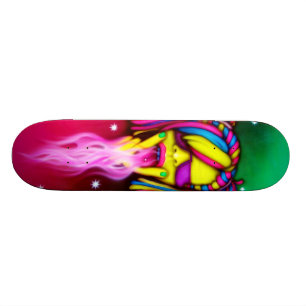 Rave-Mädchen - Skate-Plattform Skateboard
