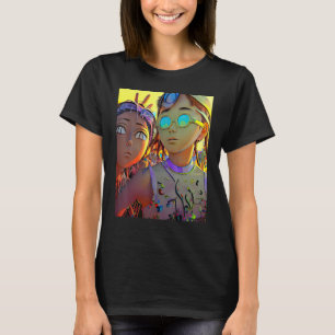 Rave Party Psychedelic EDM Trance Club DJ design_2 T-Shirt
