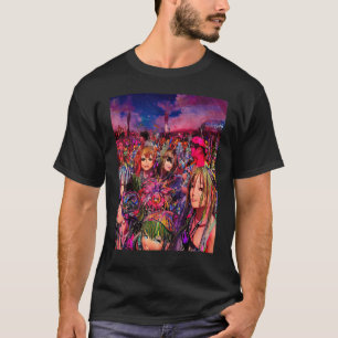 Rave Party Psychedelic EDM Trance Club DJ design_6 T-Shirt