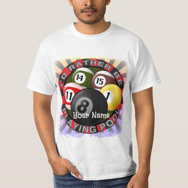 Rave Play Pool T-Shirt (Vorderseite)