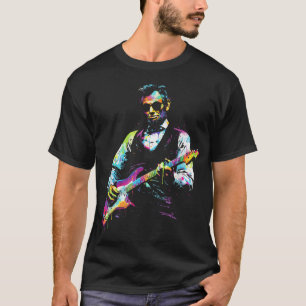 Rave-Präsident Abe Lincoln spielt Gitarre Edm T-Shirt