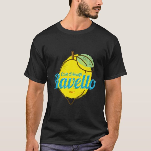 Ravello Costa D'Amalfi Lemon Italien Amalfi Küste T-Shirt (Vorderseite)