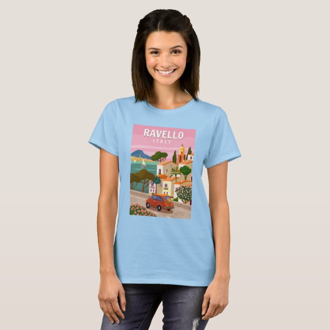 Ravello, Italien T-Shirt (Vorne ganz)