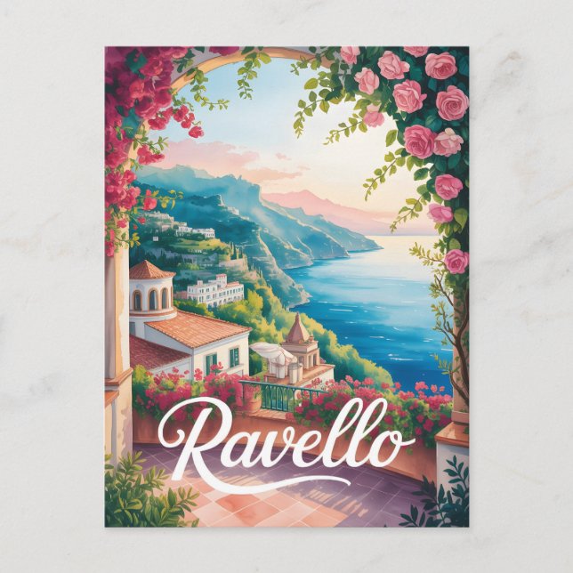 Ravello Postkarte (Vorderseite)
