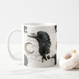Raven Alchemy Collage Kaffeetasse