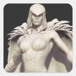 Raven Alternate Quadratischer Aufkleber