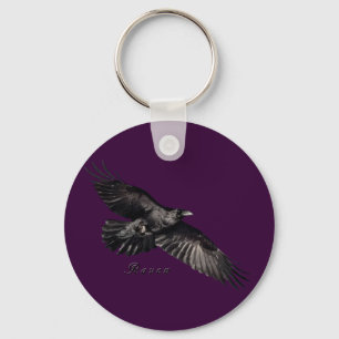 Raven Animal-Lover Bird-fancier Geschenke Schlüsselanhänger