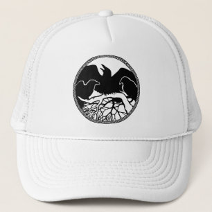 Raven Art Casquette Wild Bird Crow Casquettes Rave