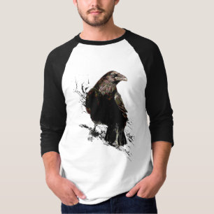 Raven Bird Art Collection T-Shirt