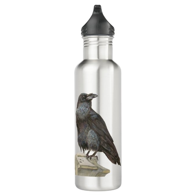 Raven Edelstahlflasche (Rechts)