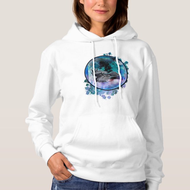 RAVEN FULON NACHT FLIGHT HOODIE (Vorderseite)