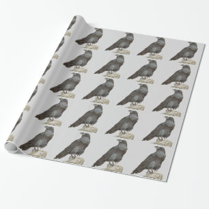 Raven Geschenkpapier