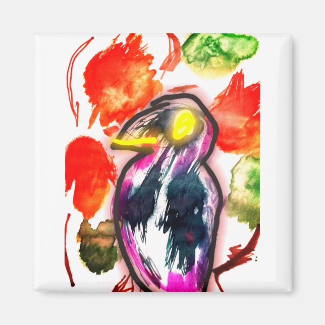 Raven Herbst Magnet (Vorne)