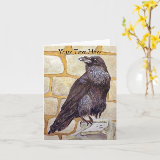 Raven Karte (Gelbe Blume)