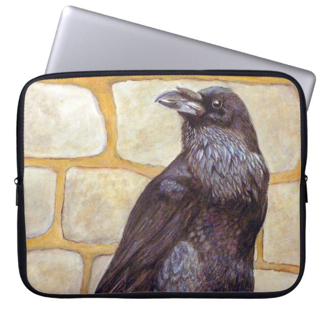 Raven Laptopschutzhülle (Vorderseite)