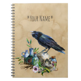 Raven Magick Notebook Notizblock