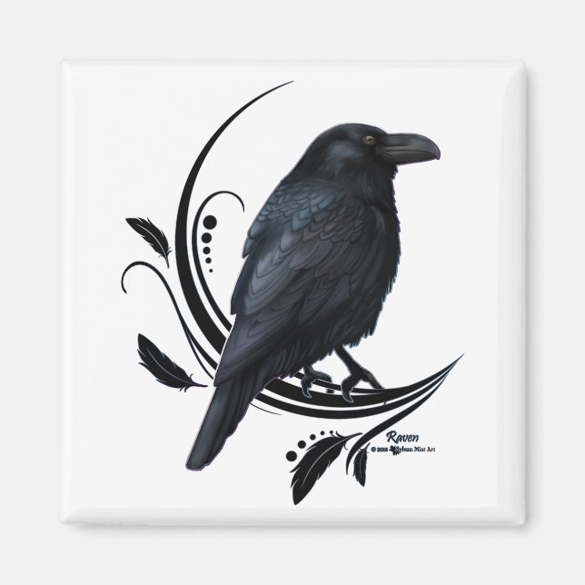 Raven Magnet (Vorne)