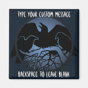 Raven Magnets RavenPersonalized Kühlschrankmagnet 