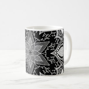 Raven Mandala Kaffeetasse