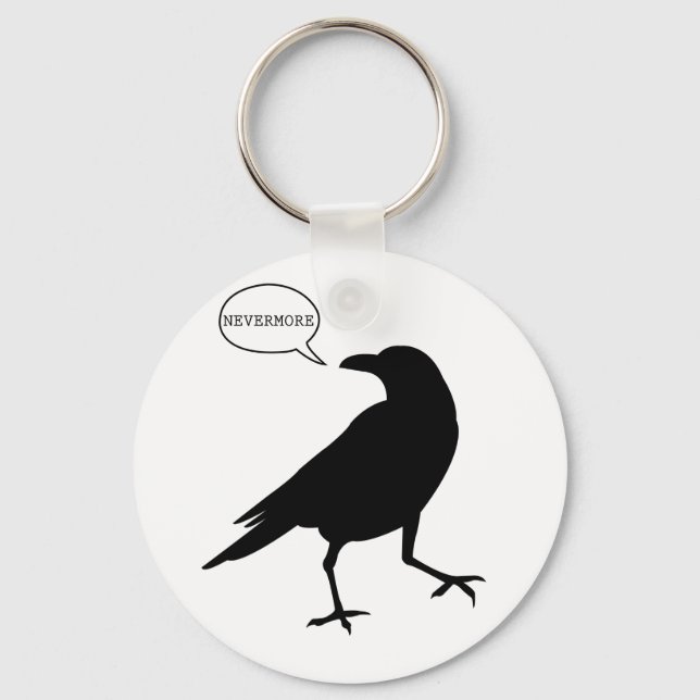 Raven Nevermore Key Chain Schlüsselanhänger (Vorderseite)