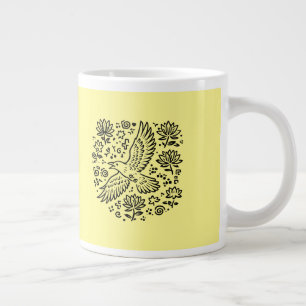 Raven of Transformation Jumbo-Tasse