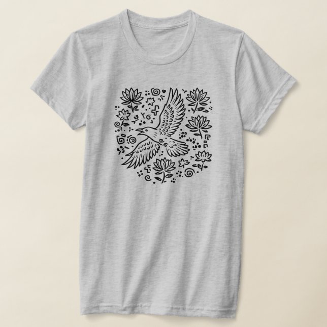 Raven of Transformation T-Shirt (Ablage )