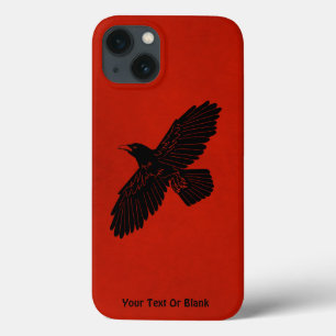 Raven on Red Case-Mate iPhone Hülle