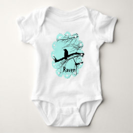 Raven on the Tree Baby Bodysuit Baby Strampler