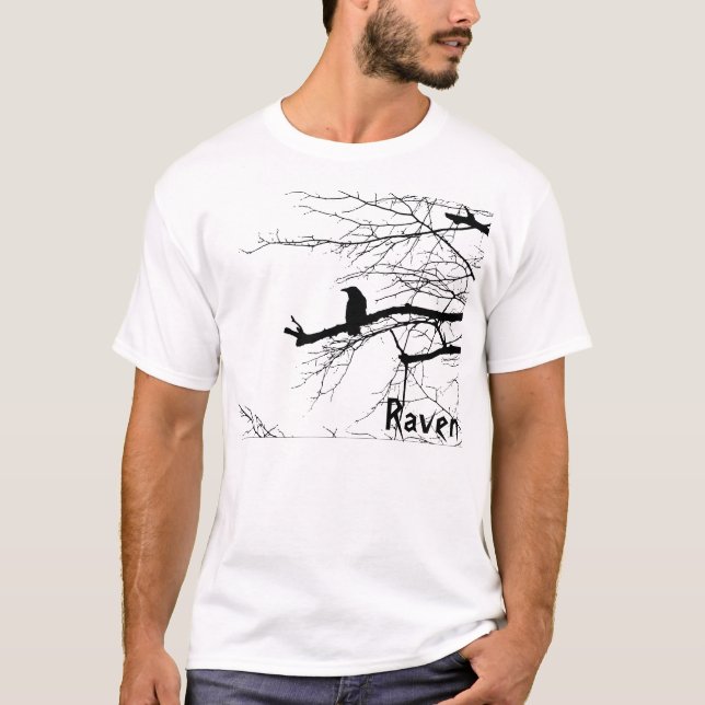 Raven on the Tree T-Shirt (Vorderseite)