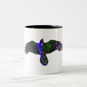 Raven Paint Zweifarbige Tasse