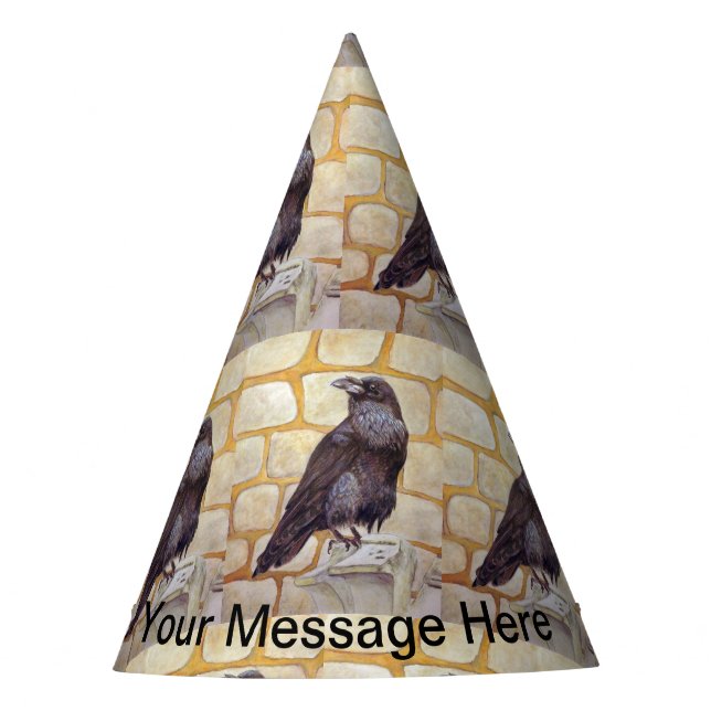 Raven Partyhütchen (Vorderseite)
