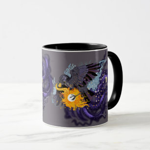Raven Sky Folklore-Tasse Tasse