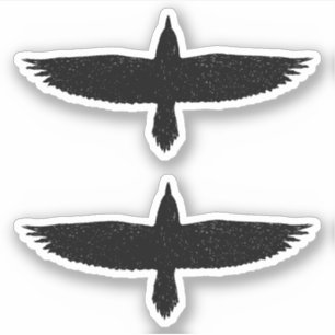 Raven Sticker