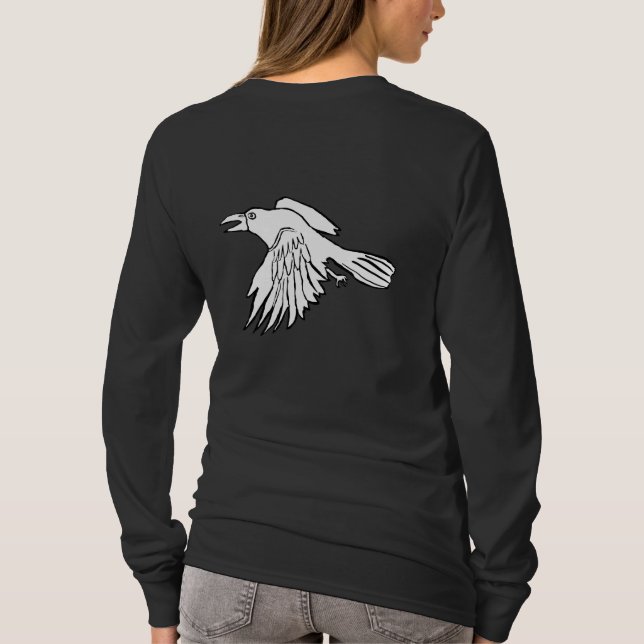 Raven 🐦‍⬛  T-Shirt (Rückseite)