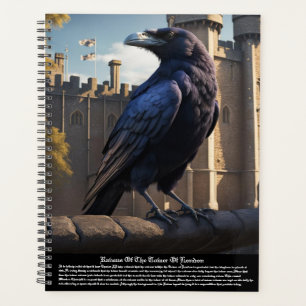 Raven Tower of London Calendar Planer
