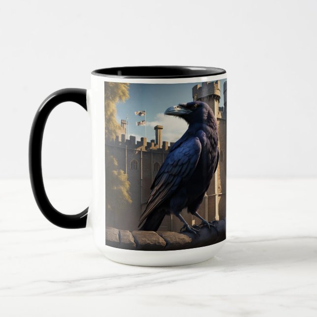 Raven Tower of London Tasse (Links)