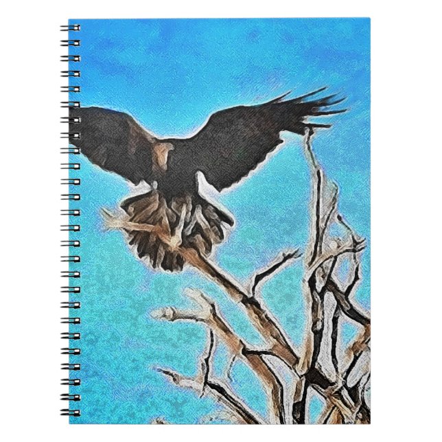 Raven Tree Notizblock (Vorderseite)