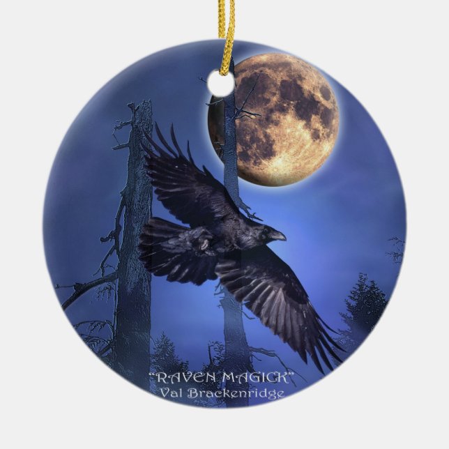 Raven Tree Ornament (Vorne)