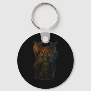 Raven Viking Halloween Design Norse Sorcermoon Schlüsselanhänger
